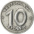 Coin, GERMAN-DEMOCRATIC REPUBLIC, 10 Pfennig, 1948, Berlin, AU(55-58), Aluminum