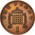 Moneda, Gran Bretaña, Elizabeth II, Penny, 1988, MBC, Bronce, KM:935