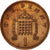 Moneda, Gran Bretaña, Elizabeth II, Penny, 1983, MBC, Bronce, KM:927