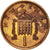 Moneda, Gran Bretaña, Elizabeth II, New Penny, 1980, MBC, Bronce, KM:915