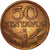 Moneta, Portugal, 50 Centavos, 1975, EF(40-45), Bronze, KM:596