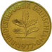 Monnaie, République fédérale allemande, 10 Pfennig, 1977, Munich, TTB+, Brass