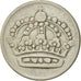 Munten, Zweden, Gustaf VI, 50 Öre, 1956, ZF+, Zilver, KM:825