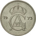 Monnaie, Suède, Gustaf VI, 10 Öre, 1973, SUP, Copper-nickel, KM:835