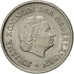 Coin, Netherlands, Juliana, 25 Cents, 1956, AU(55-58), Nickel, KM:183