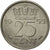 Monnaie, Pays-Bas, Juliana, 25 Cents, 1955, SUP, Nickel, KM:183