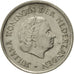 Coin, Netherlands, Juliana, 25 Cents, 1975, AU(55-58), Nickel, KM:183