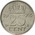 Monnaie, Pays-Bas, Juliana, 25 Cents, 1972, SUP, Nickel, KM:183