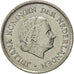 Coin, Netherlands, Juliana, 25 Cents, 1969, AU(55-58), Nickel, KM:183