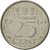 Coin, Netherlands, Juliana, 25 Cents, 1968, AU(55-58), Nickel, KM:183