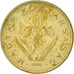 Moneda, Hungría, 20 Forint, 1995, Budapest, MBC, Níquel - latón, KM:696
