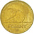 Moneta, Węgry, 20 Forint, 1995, Budapest, EF(40-45), Mosiądz niklowy, KM:696