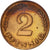 Coin, GERMANY - FEDERAL REPUBLIC, 2 Pfennig, 1966, Stuttgart, EF(40-45), Bronze