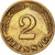 Coin, GERMANY - FEDERAL REPUBLIC, 2 Pfennig, 1950, Munich, AU(55-58), Bronze
