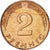 Coin, GERMANY - FEDERAL REPUBLIC, 2 Pfennig, 1983, Stuttgart, AU(55-58), Copper
