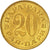 Moneta, Jugosławia, 20 Para, 1981, AU(50-53), Mosiądz, KM:45
