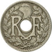 Moneta, Francja, Lindauer, 10 Centimes, 1921, Paris, EF(40-45), Miedź-Nikiel