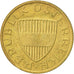Coin, Austria, 50 Groschen, 1985, AU(50-53), Aluminum-Bronze, KM:2885