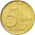 Moneta, Belgia, Albert II, 5 Francs, 5 Frank, 1998, Brussels, AU(50-53)