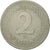 Moneta, Węgry, 2 Forint, 1950, Budapest, EF(40-45), Miedź-Nikiel, KM:548