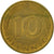 Moneta, GERMANIA - REPUBBLICA FEDERALE, 10 Pfennig, 1990, Berlin, BB+, Acciaio