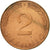 Coin, GERMANY - FEDERAL REPUBLIC, 2 Pfennig, 1991, Stuttgart, AU(50-53), Copper