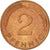 Coin, GERMANY - FEDERAL REPUBLIC, 2 Pfennig, 1984, Karlsruhe, AU(50-53), Copper