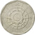 Moneda, Portugal, 20 Escudos, 1986, Lisbon, MBC+, Cobre - níquel, KM:634.1