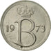 Moneta, Belgio, 25 Centimes, 1973, Brussels, BB+, Rame-nichel, KM:154.1