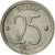 Moneta, Belgia, 25 Centimes, 1971, Brussels, AU(50-53), Miedź-Nikiel, KM:154.1