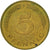 Munten, Federale Duitse Republiek, 5 Pfennig, 1993, Stuttgart, ZF, Brass Clad
