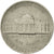 Coin, United States, Jefferson Nickel, 5 Cents, 1989, U.S. Mint, Philadelphia