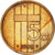 Moneta, Holandia, Beatrix, 5 Cents, 1993, EF(40-45), Bronze, KM:202