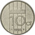 Monnaie, Pays-Bas, Beatrix, 10 Cents, 1985, TTB+, Nickel, KM:203