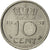 Monnaie, Pays-Bas, Juliana, 10 Cents, 1958, SUP, Nickel, KM:182