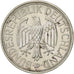 Coin, GERMANY - FEDERAL REPUBLIC, Mark, 1991, Munich, AU(55-58), Copper-nickel