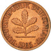 Monnaie, République fédérale allemande, Pfennig, 1985, Karlsruhe, TTB, Copper