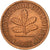 Coin, GERMANY - FEDERAL REPUBLIC, Pfennig, 1987, Hambourg, EF(40-45), Copper