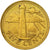 Moneta, Barbados, 5 Cents, 1982, Franklin Mint, EF(40-45), Mosiądz, KM:11