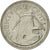 Moneda, Barbados, 25 Cents, 1980, Franklin Mint, MBC+, Cobre - níquel, KM:13