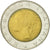 Coin, Italy, 500 Lire, 1988, Rome, EF(40-45), Bi-Metallic, KM:111