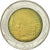 Coin, Italy, 500 Lire, 1990, Rome, EF(40-45), Bi-Metallic, KM:111