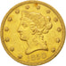 Stati Uniti, Coronet Head, $10, Eagle, 1850, U.S. Mint, Philadelphia, BB, Oro...