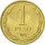 Moneta, Chile, Peso, 1989, AU(55-58), Aluminium-Brąz, KM:216.2