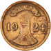 Coin, GERMANY, WEIMAR REPUBLIC, 2 Reichspfennig, 1924, Muldenhütten, EF(40-45)