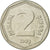 Moneta, Jugosławia, 2 Dinara, 1993, AU(55-58), Miedź-Nikiel-Cynk, KM:155