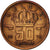 Münze, Belgien, Baudouin I, 50 Centimes, 1975, SS, Bronze, KM:149.1