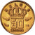 Monnaie, Belgique, Baudouin I, 50 Centimes, 1978, TTB, Bronze, KM:149.1