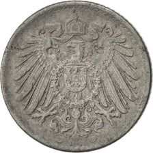 Munten, DUITSLAND - KEIZERRIJK, 5 Pfennig, 1916, Munich, ZF, Iron, KM:19