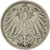 Coin, GERMANY - EMPIRE, Wilhelm II, 5 Pfennig, 1908, Karlsruhe, EF(40-45)